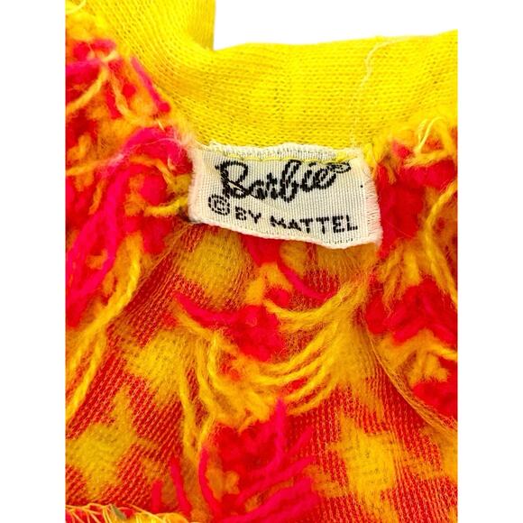 Vintage Barbie Check the Suit Outfit 1970-71 Sweater Pants & Shoes GUC - Picture 9 of 9